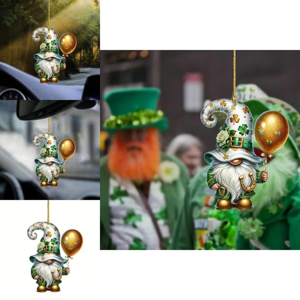 Vibrant Acrylic Car Hanging Ornament Backpack Accessory For Christmas Decoration Tree