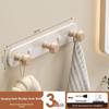Kreative Wandmontierte Garderobe mit 8 Haken