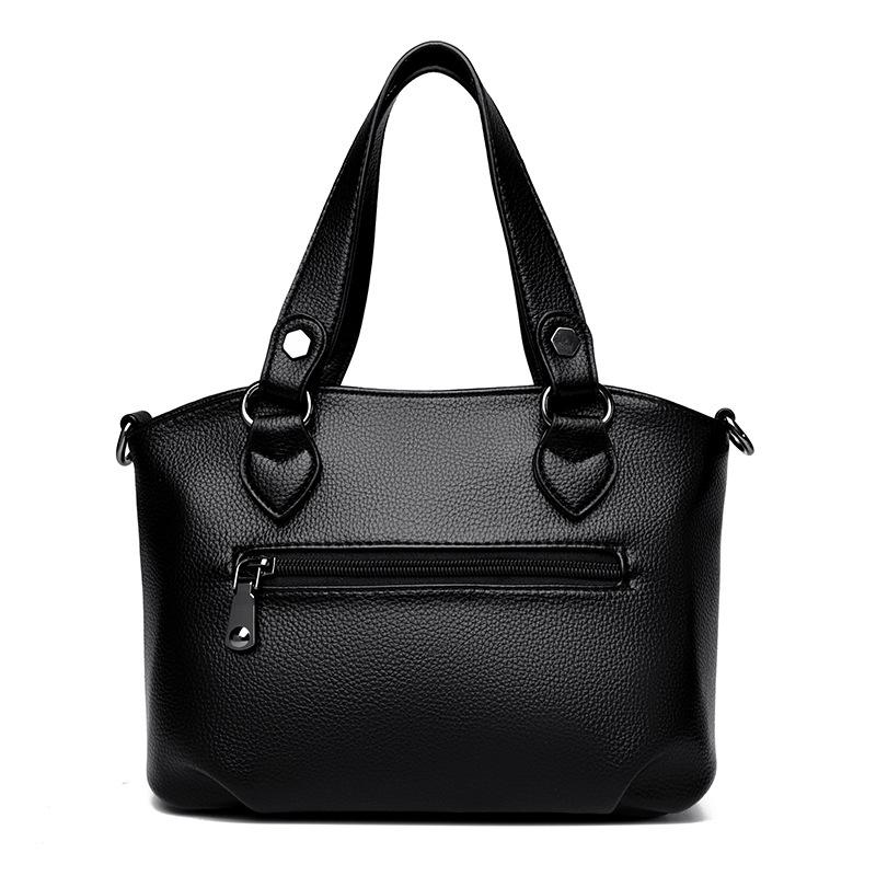 New Women's Bag Handbag Fashion Mother's Food Basket Bag Simple Korean Style Trendy One-shoulder Crossbody Bag Large Capacity