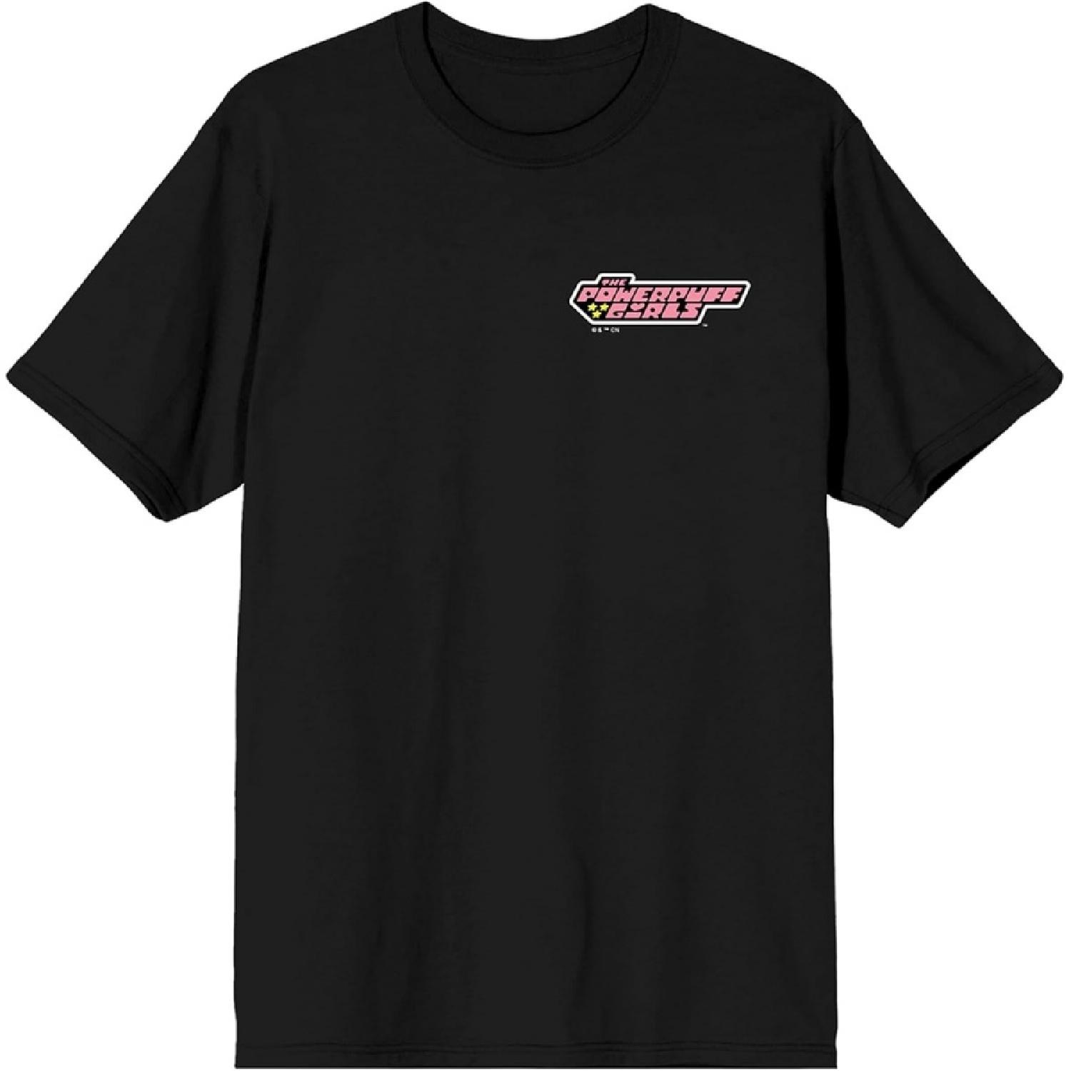 

Powerpuff Girls Bubbles Is The Cute One Crew Neck Short Sleeve Men s Black T-shirt XXXXXL чорний