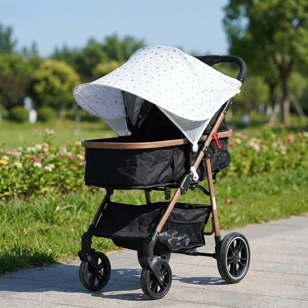 Cubierta Protectora Solar Resistente a los Rayos UV con Bloqueo Solar Accesorios para Cochecito de Niños