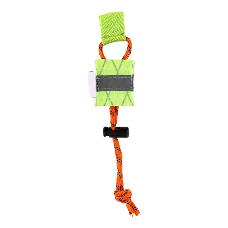 

Hanging Ornaments Streamers Safety Tail Light Hanging Decoration During Evening Travel And excursions зелений