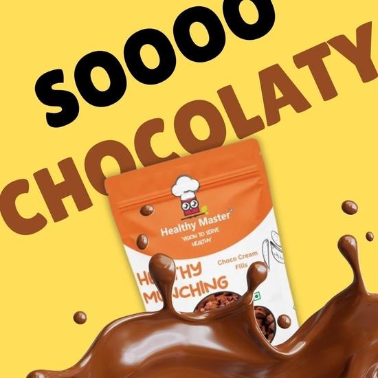 HEALTHY MASTER Vision To Serve Healthy Kids Combo Pack-400 Gm(Chocolate Cream Fills-200 G,Coco Vanilla Cream Fills-200 Gm)Kids Favourite