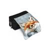 Astuccio Portapenne Flip a Doppio Strato con Stampa Volpe Carina Chiusura a Zip per Ragazzi/Ragazze Migliori Regali Cartone Animato 2D Materiale Scolastico Astuccio
