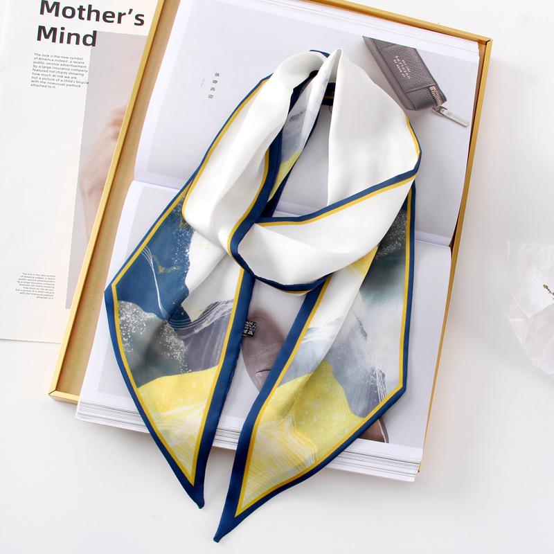 Ceinture Écharpe Mode Femme 2025: Accessoire de Taille Élégant pour Jupes et Jeans - Design Long et Élégant en Ruban