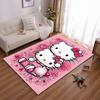 Pink Cartoon Carpet with Cute Cat Character Design for Living Room Suitable for Use As an Anti-slip for Living Room Bedroom Sofas