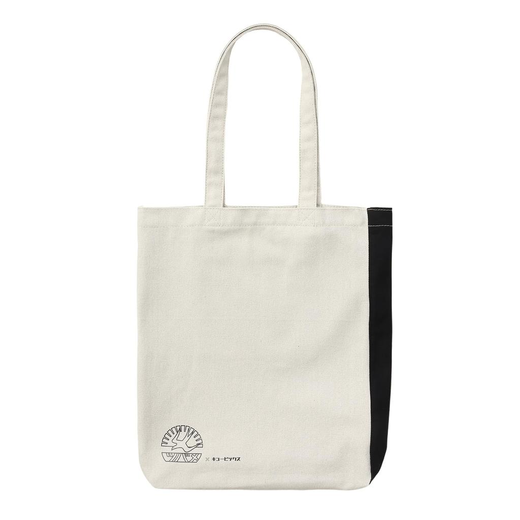 M-PLAN Tote Bag, Swallow x CUBIX Retro Design, Gray, 010139-14
