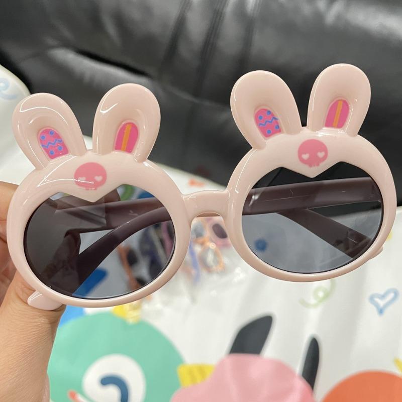 Colorful Boys and Girls Easter Rabbit Decoration Glasses Playful Stylish Cute Cartoon Rabbit Glasses Funny Shades for Summer
