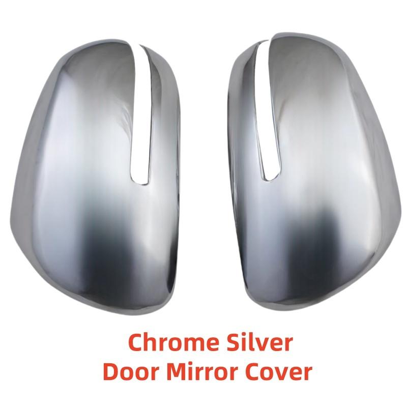 For Kia Picanto Forte 2014 2015 2016 2017 ABS Rearview Car Accessories Plated Chrome Door Mirror Cover Trim Paste Style