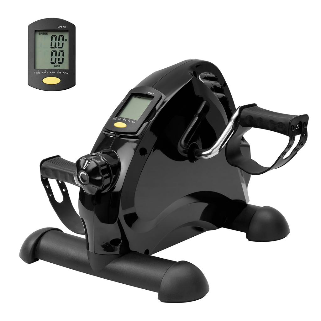 Elittle Fitness Exercise Adjustable For Easy Indoor Diet Diet Aerobic Cycling Machine Bike, Bike, Mini, Pedal, Quiet, Resistance, Compact, Indoor/Home