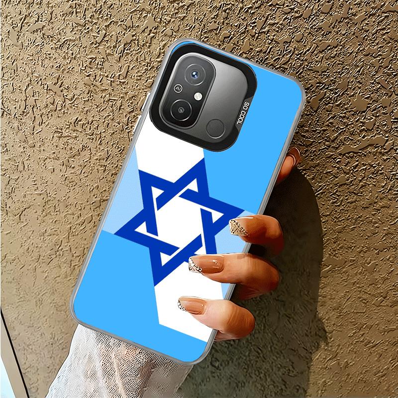 David Jewish Star Symbol Shockproof Phone Case for Xiaomi Poco X7 X6 X5 X3 Pro F7 Ultra M8 Redmi 15C 15 14C 13C 12C 10C 13 12 10