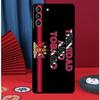 Trinidad und Tobago Flagge Handyhülle Für Samsung Galaxy S24 Ultra S9 S10 S20 S21 S22 Plus S23 FE S25 Ultra Rückseite