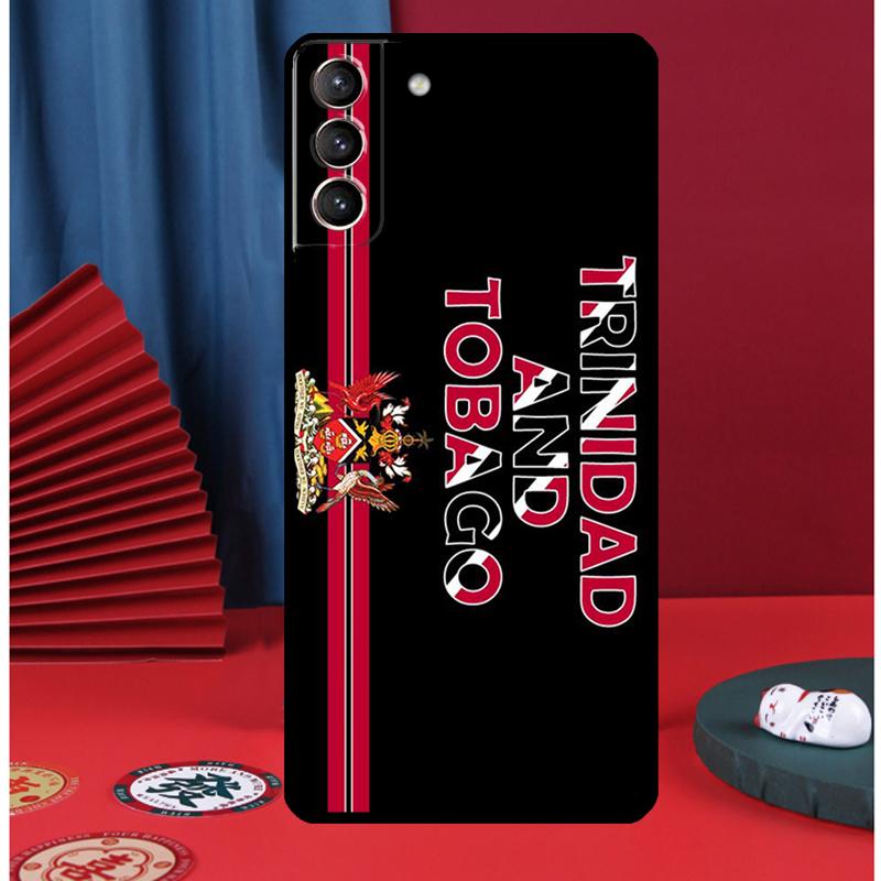 

Trinidad and Tobago Flag Phone Case For Samsung Galaxy S24 Ultra S9 S10 S20 S21 S22 Plus S23 FE S25 Ultra Back Cover Galaxy S24 Plus