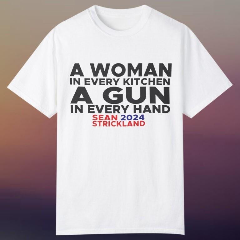 Woman In Every Kitchen A Gun In Every Hand Unisex Tee S-5XL Unisex T-Shirt S