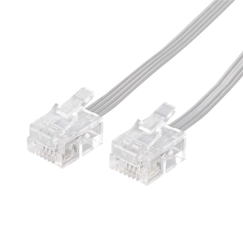 

ELECOM modular cable 3m slim white MJ-3WH