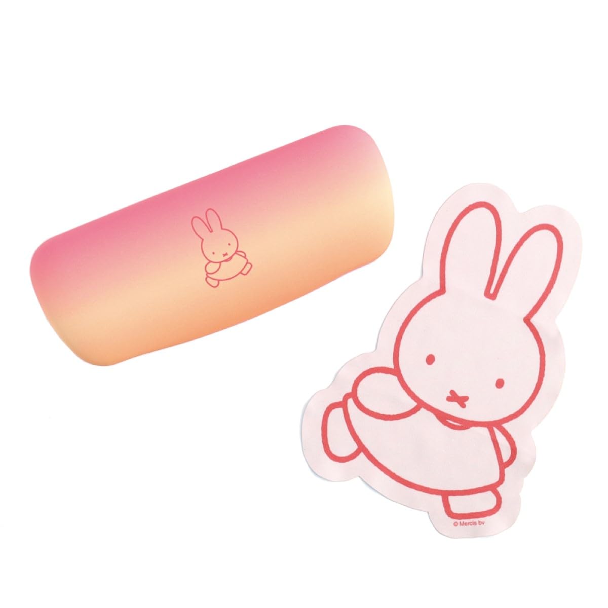 

Miffy Eyeglass Case with Cloth miffy One Size [Green Flash] Set, & walk,