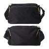Single Shoulder Bag Golden Mark Black Strap with White Letters Fashion One Strap Messenger Bag Black Free Size