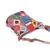 Leather Bag First Layer Cowhide Women'S Bag Color Contrasting Messenger Shoulder Bag Women'S Small Bag Fresh And Sweet