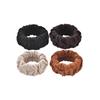 High Ponytail Bun Hair Tie for Women Thickened Headband New Autumn/Winter High-Elastic Durable Seamless Large Hair Ring