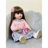 Reborn Doll Lifelike Baby Princess Dolls Children Accompany Doll for Girls Brithday Christmas Gifts Bebe Toy