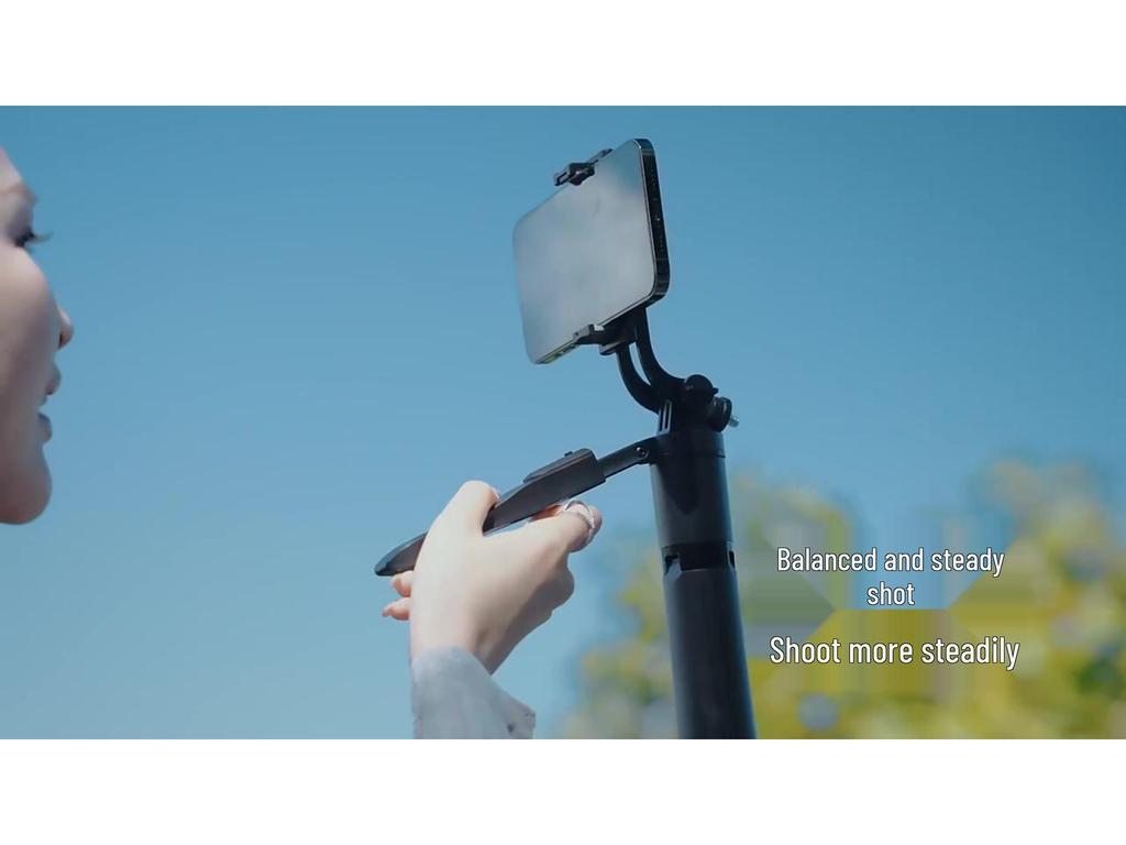1,7m Bluetooth Selfie Stick & Statief met Logo Verpakking