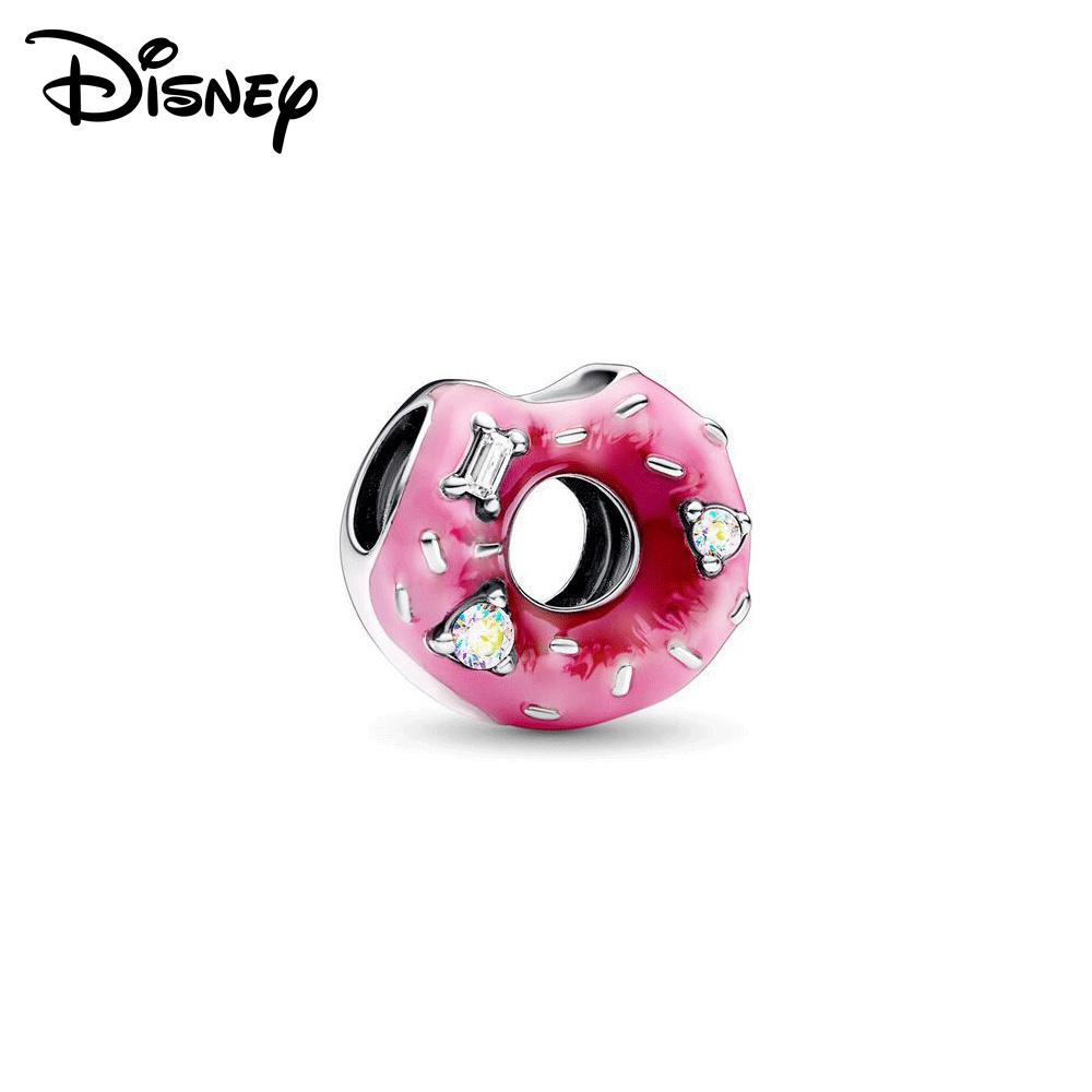 Disney 925 Silver Princess Castle And Minnie Tigger Pendant Beads Suitable For Diy Bracelets Are Girls' Fashion Jewelry