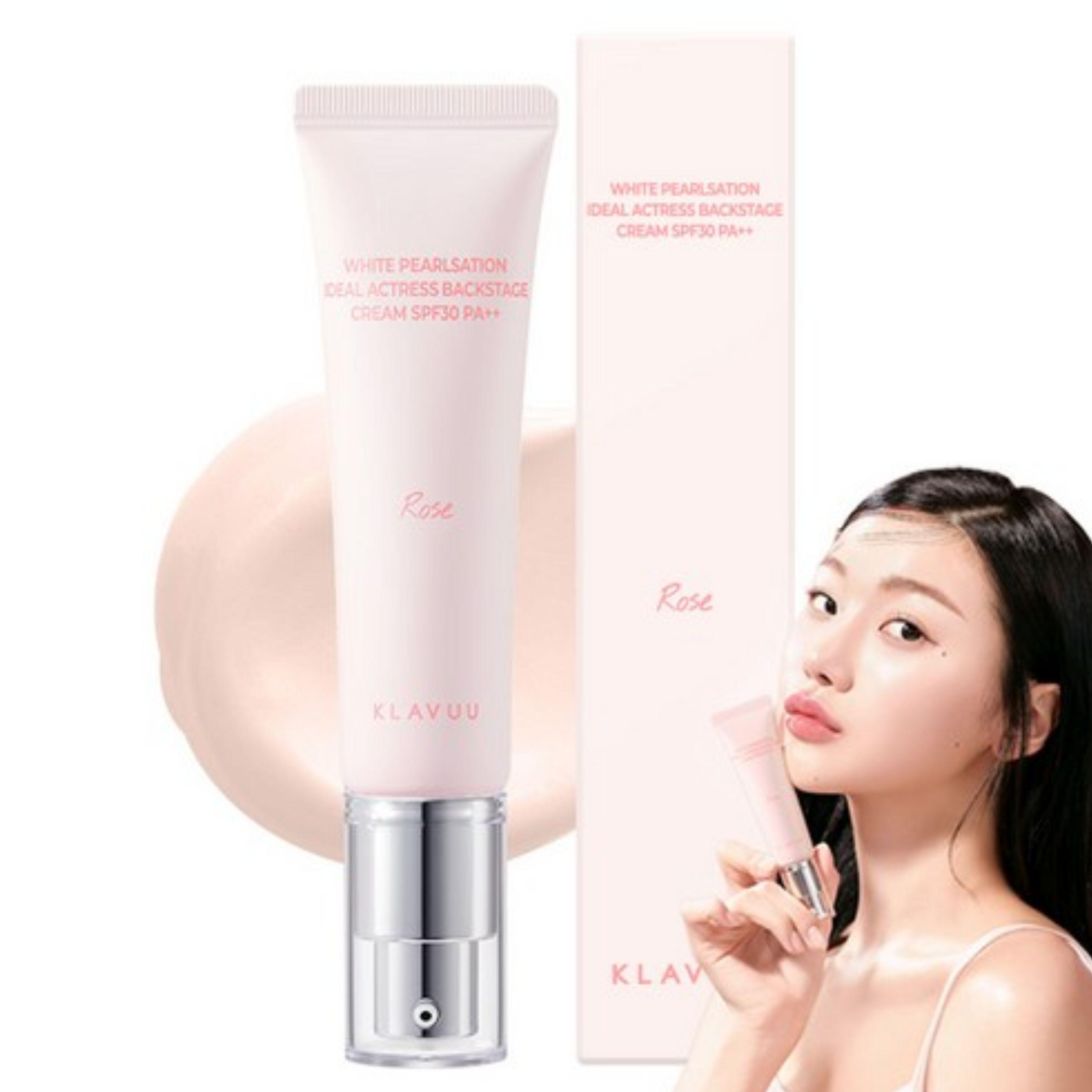 Klavuu White Pearlsation Ideal Actress Backstage Cream SPF30 PA++ 30ml 01 Rose
