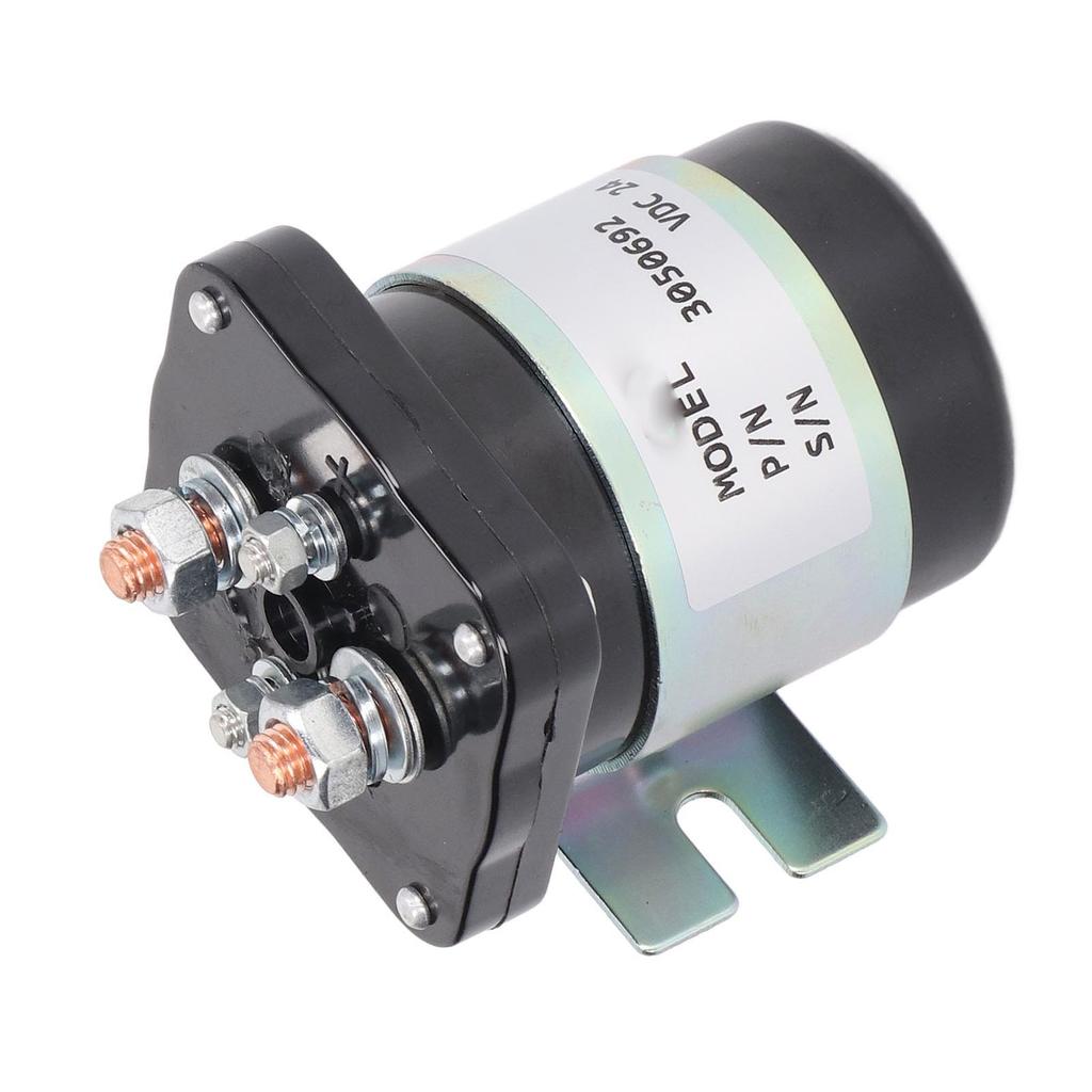200A 24V DC Relay Brass Coil ABS Shell Large Current Car Relay Switch for Industrial Control