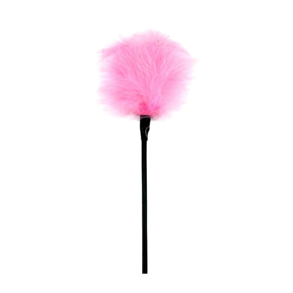Feather Paddle SM Toy: Erotic Flirting Feather Brush Stick for Adults
