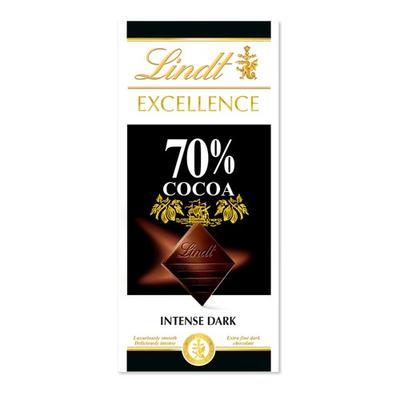Lindt E X Cellence Chocolate Dark70% 100G