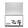 New Shell For Inspiron 15 3510 3511 3515 3520 3521 LCD Screen Back Cover Front Bezel Hinges Palmrest Lower Bottom Case Black