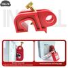 MCCB Circuit Breaker Lockout with Tool-Free Air Switch LOTO Device Safety Lock for Power Repair and Maintenance Task