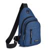 Men'S Oxford Cloth Breast Bag Multifunctional Sports Outdoor Leisure Shoulder Backpack Crossbody Bag
