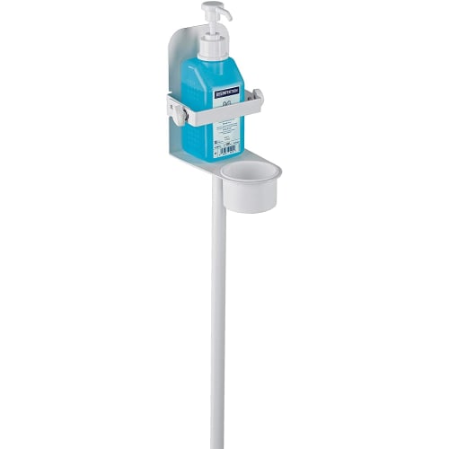K&M Disinfectant Stand [80310] Color: Pure White, 100cm