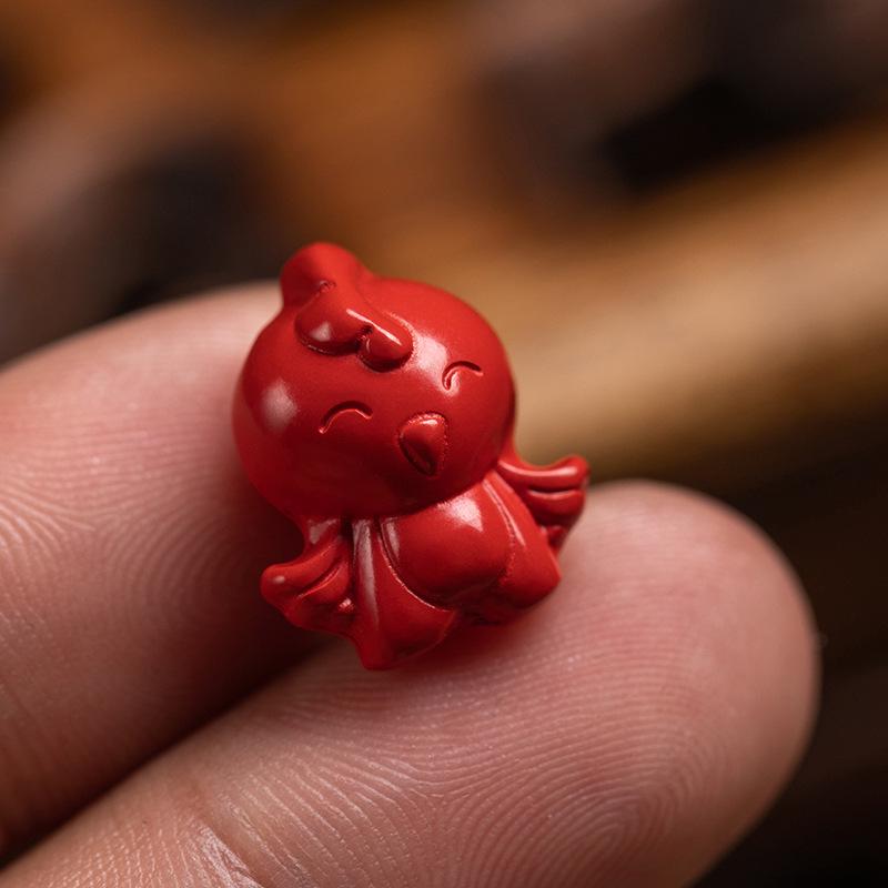 Roter Zinnober Tierkreis Cartoon DIY Zubehör