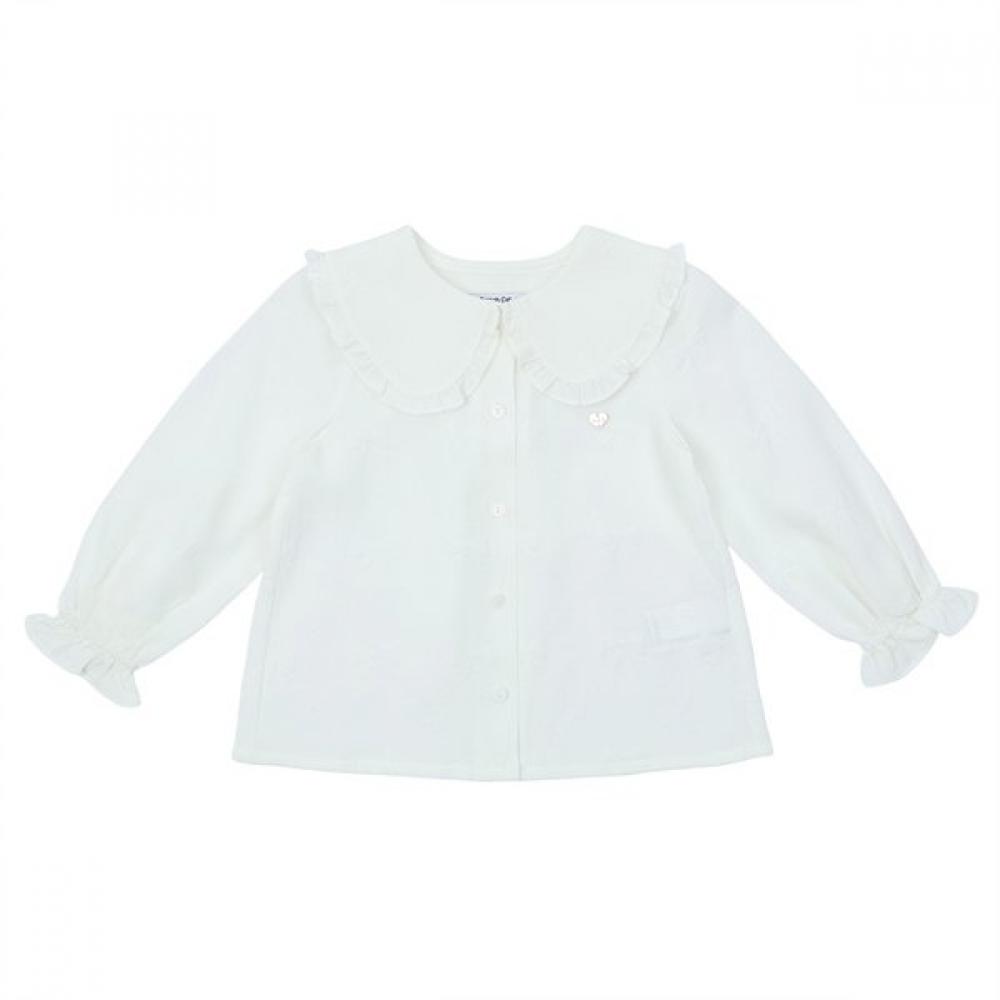 French Cat White Collar Blouse Q51dab010w1 white/120