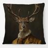 Animali Vittoriani Arte Scoiattolo Highlander Mucca Cervo Zebra Tasso Coniglietto Volpe Stampa Federa Copricuscino