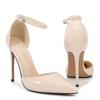 High Heels Pumps Fashion Red Black Heel D'Orsay Women Sandal Large Size 45 48 Spring Summer Office Party Shoes Female Hey Si Mey