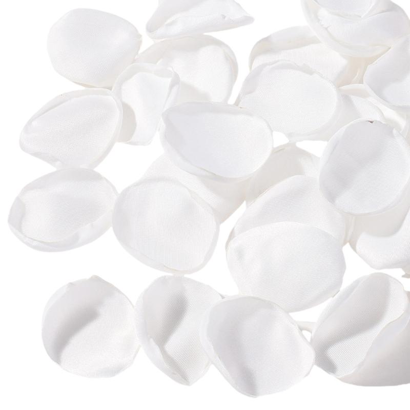 

652F 200Pcs Realistic Simulated Silk Fabric Rose Petal Artificial Fabric Petal