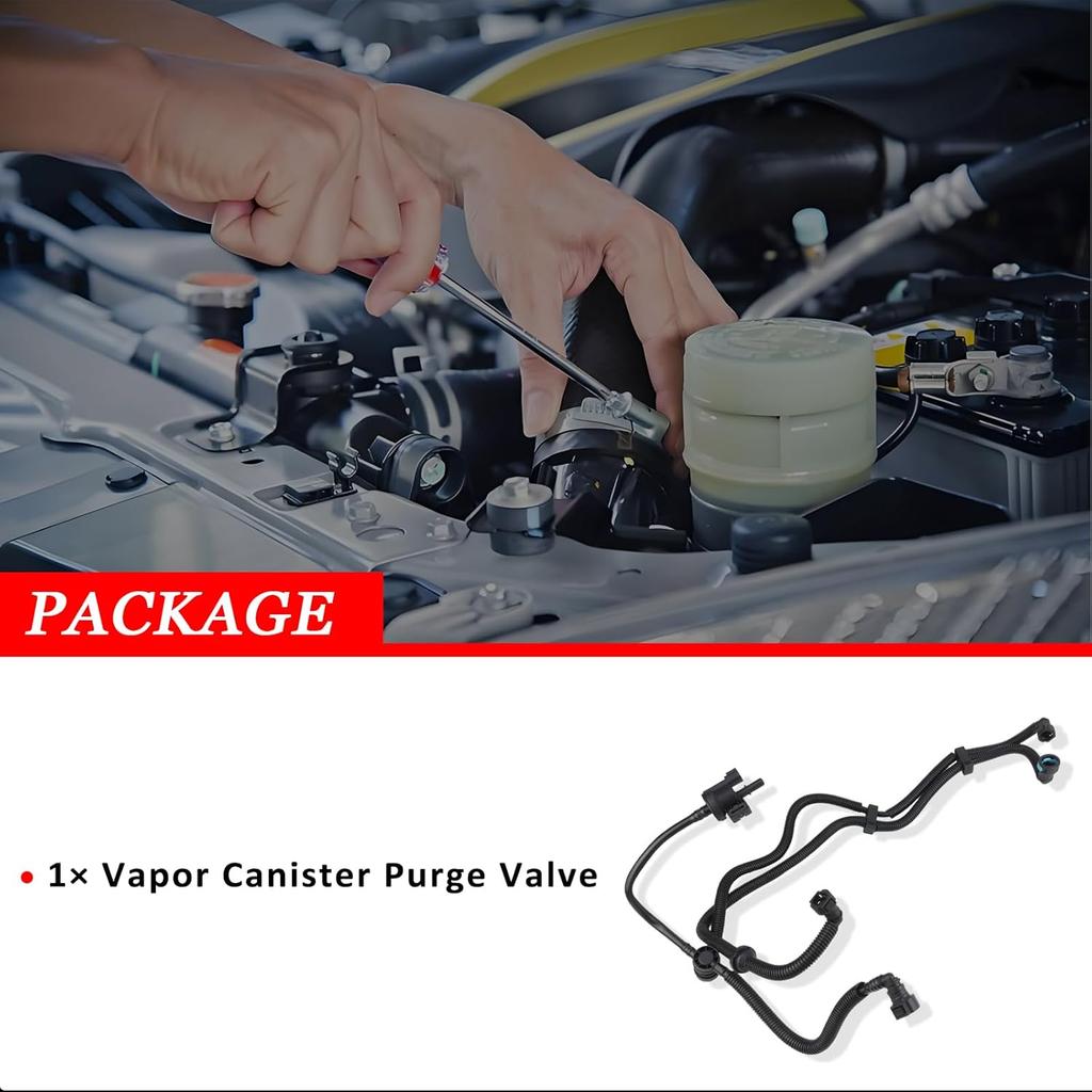 Vapor Canister Purge Valve for Ford Fusion 2017 2018 2019 2020 1.5L L4, Vapor Canister Evap Purge Valve/Solenoid Replaces HG9Z9D289F HG9Z9D289A