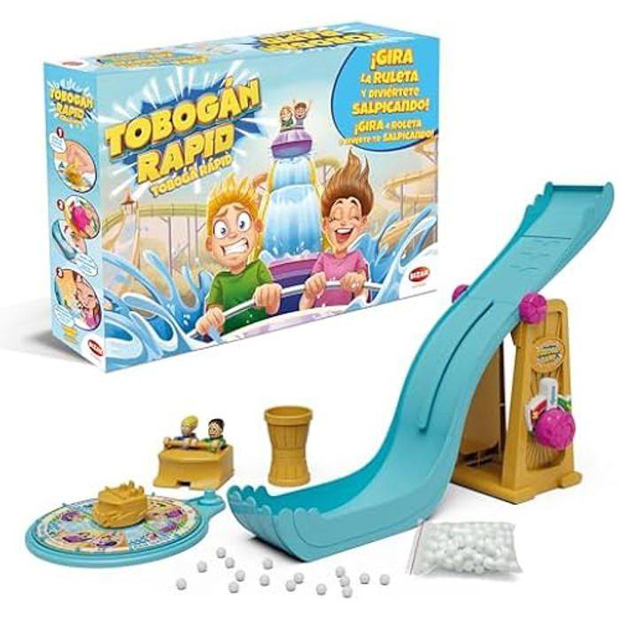 Jeu De Société - BIZAK - Tobogan Rapid - Amusant Pour Toute La Famille - À Partir De 4 Ans - Multicolore