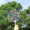 Round Hand Fan Transparent Blank Diy Fan Multi-functional Stage Performance Fan