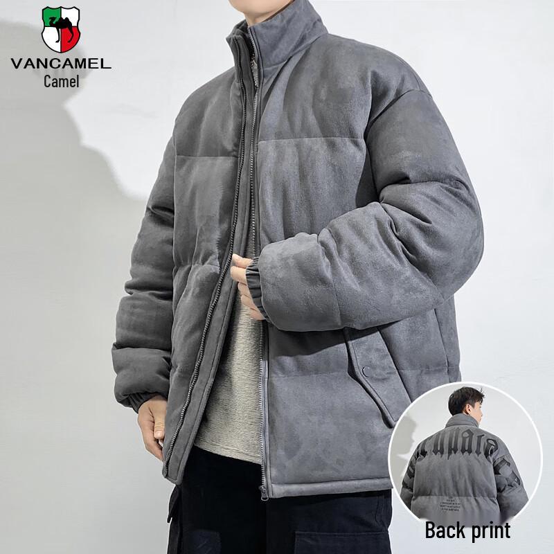 

Мужская зимняя стеганая куртка-пуховик VANCAMEL L