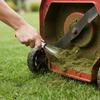 2 Pcs Lawn Mower Cleaning Kit Efficient Scraper & Brush Stainless Steel Ergonomic For Professional Lawn Maintenance