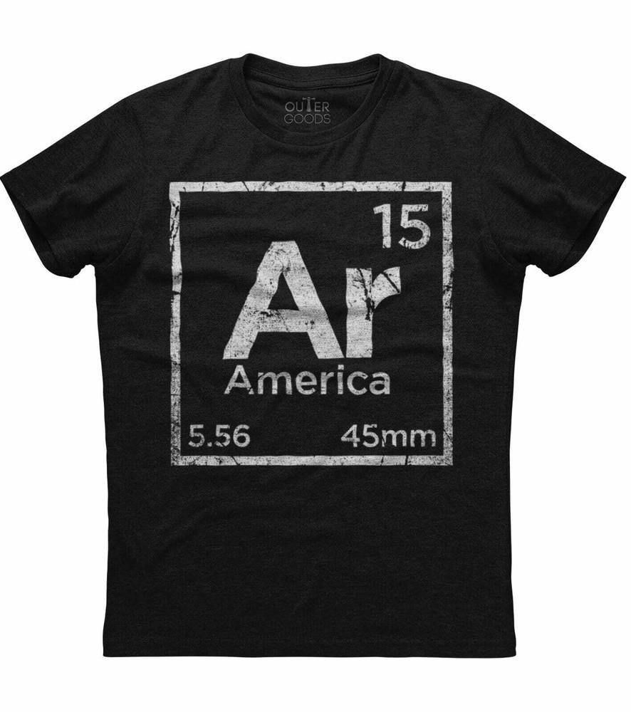 AR-15 America Ammo T-Shirt American 2nd amendment US Unisex T-Shirt XXXL