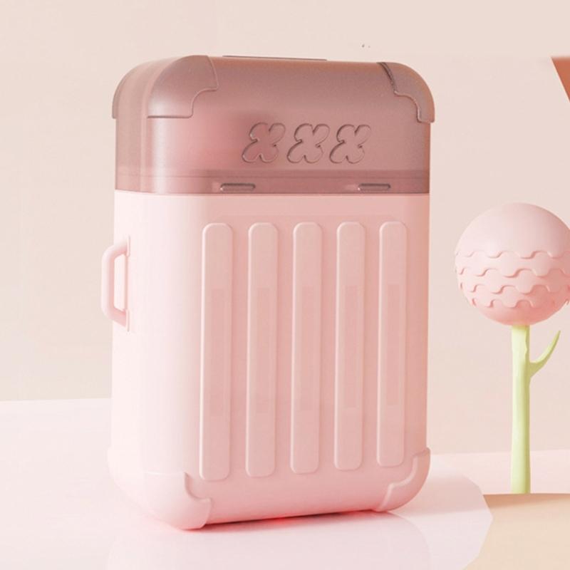 240pcs Gentle Ear Hole Cleaning Lines With Detergent Less Dispser Container For Daily Hygiene Maintenance