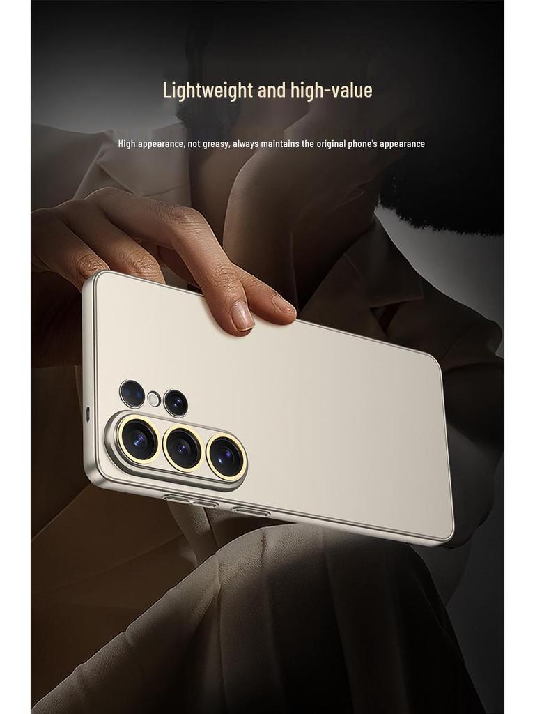 Samsung S26 Ultra Silk-Feel Matte Drop-Proof Slim Phone Case