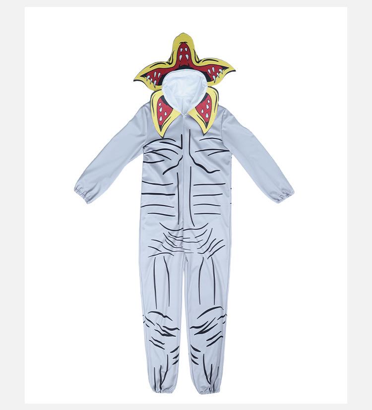 Stranger Things 5 Vleesetende Plant Horror Jumpsuit voor Halloween Cosplay