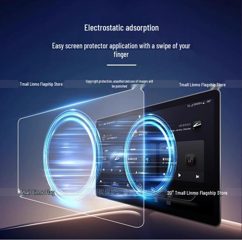 Changan Deepal S05 Interior Protection Kit: Console Sticker, Navigation Screen Film, for 26 Models.