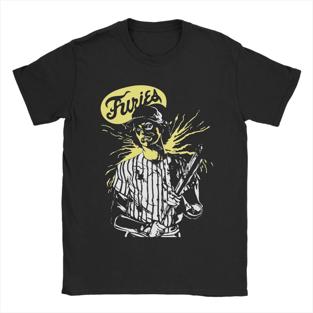 Funny Baseball Furies Scary T Shirt Men Cotton Short Sleeve The Warriors Round Neck Summer Top Tee